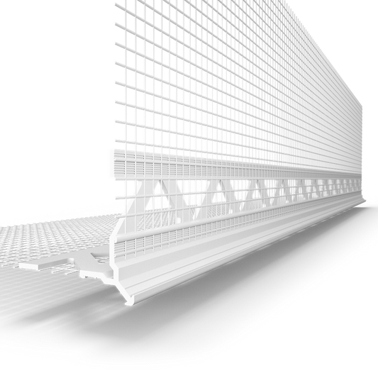uPVC Corner Bead w/ Mesh 2.5m